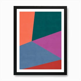 Geometric Shapes 02 107 Art Print