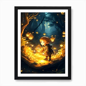 Fairytale Forest 2 Art Print