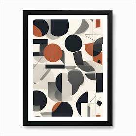 Abstract Shapes Art Print