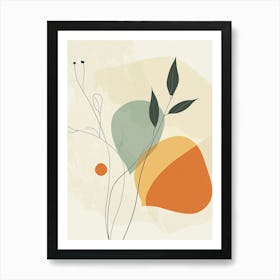 Abstract Flower 2 Art Print