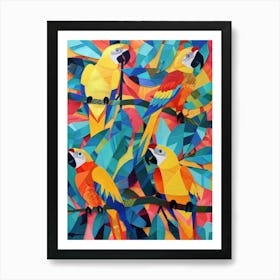 Parrots 1 Art Print