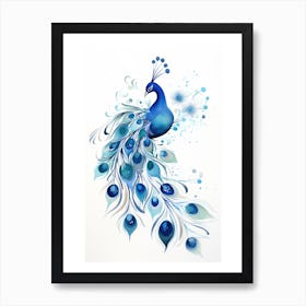 Peacock 6 Art Print