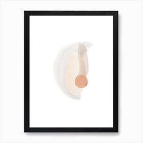 Light Watercolor Abstract Art Print