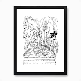 Secret Garden Art Print