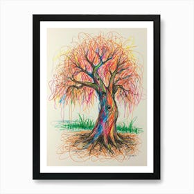 Willow Tree Art Print