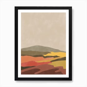 Abstract Landscape Painting No.1 1 Art Print