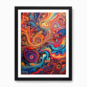 Abstract Painting  Print   Art Print