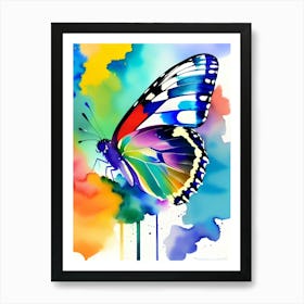 Butterfly Painting 217 Art Print