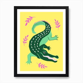 Alligator Art Print