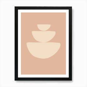 Stack Of Bowls Art Print