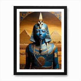 Pharaoh Of Egypt Art Print