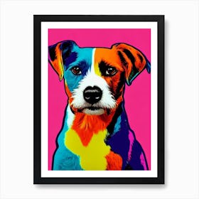 Fox Terrier (Smooth) Andy Warhol Style Dog Art Print