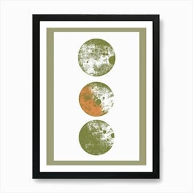 Three Circles 1 Art Print