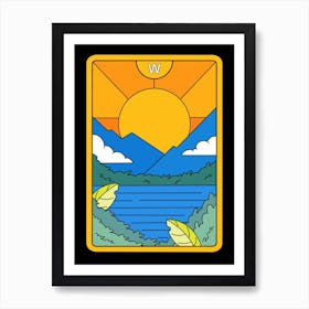 The Sun Art Print