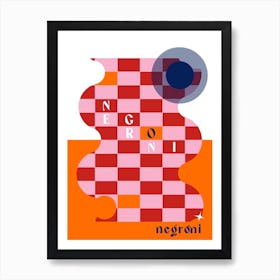 Negroni Art Print