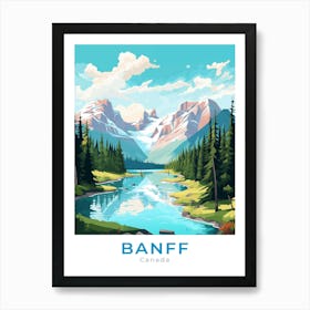 Canada Banff Travel Art Print