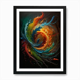 Abstract Painting 83 Art Print