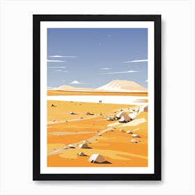 Bolivia 3 Travel Illustration Art Print