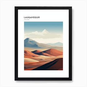 Laugavegur Iceland 2 Hiking Trail Landscape Poster Art Print