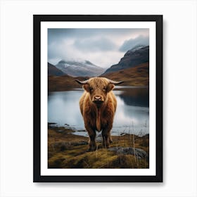 Highland Cow 1 Art Print