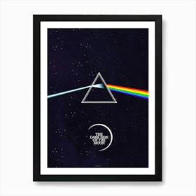 THE DARK SIDE OF THE MOON Art Print