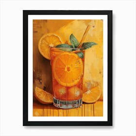 Orange Juice 2 Art Print