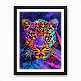 Psychedelic Jungle 1 Art Print