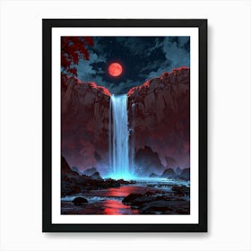 Waterfall 2 Art Print