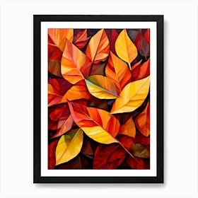 Autumn Leaves 89 Art Print