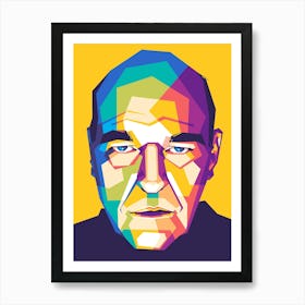 Hank Schreader Breaking Bad Wpap Art Print