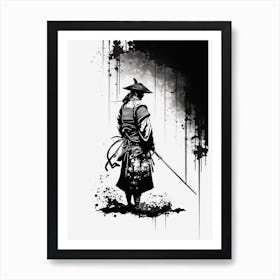 Revenge of the Samurai Art Print