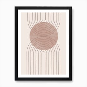 Symbiosis, Peach Color Art Print