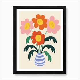 Flowers In A Vase 12 Art Print