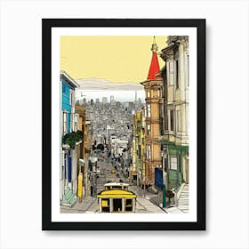 san francisco 56 Art Print