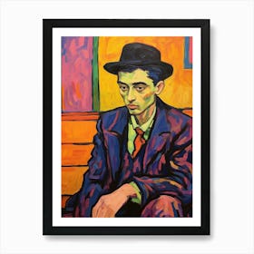 Everett Retro Pop Art 2 Art Print