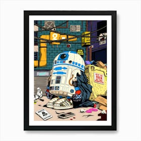 Star Wars R2d2 Art Print