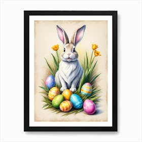 Easter Bunny 1 Art Print