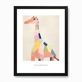 Nursery Dinosaur Art Suchomimus Poster Art Print