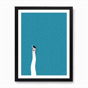 Swimmer Art Print