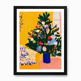 Cozy Christmas No 1 Art Print