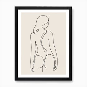 Woman'S Body Art Print