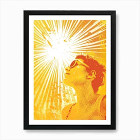 Sun Rays Art Print