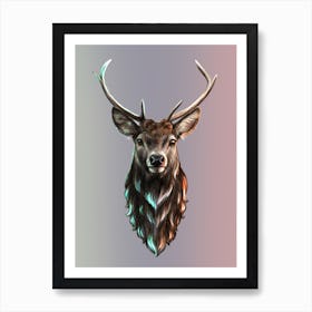 A deer Art Print