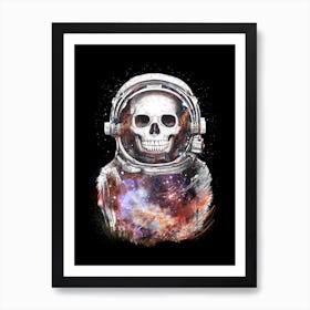 Cosmic Skull Art Print