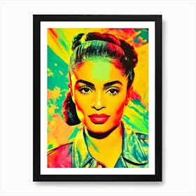 Jessie Reyez 2 Colourful Pop Art Art Print