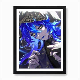 Anime, Anime Character, Anime Character Art Print