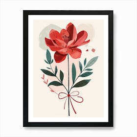 Valentine'S Day Flower Art Print