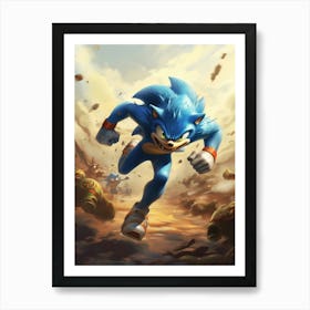 Sonic The Hedgehog 13 Póster