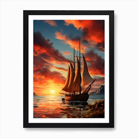 Eternal Horizons Art Print