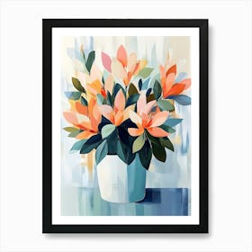 Winter Flowers 16 Art Print